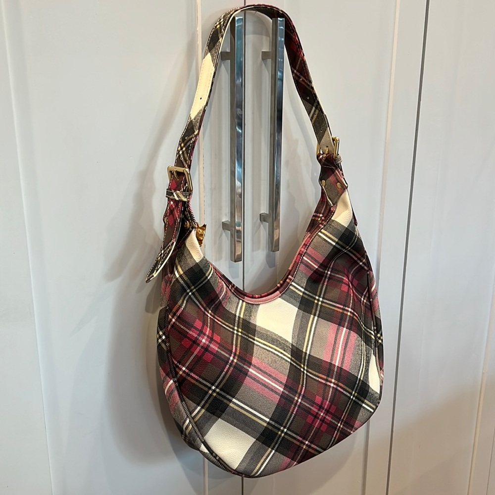 Vivienne Westwood Tartan Shoulder Bag